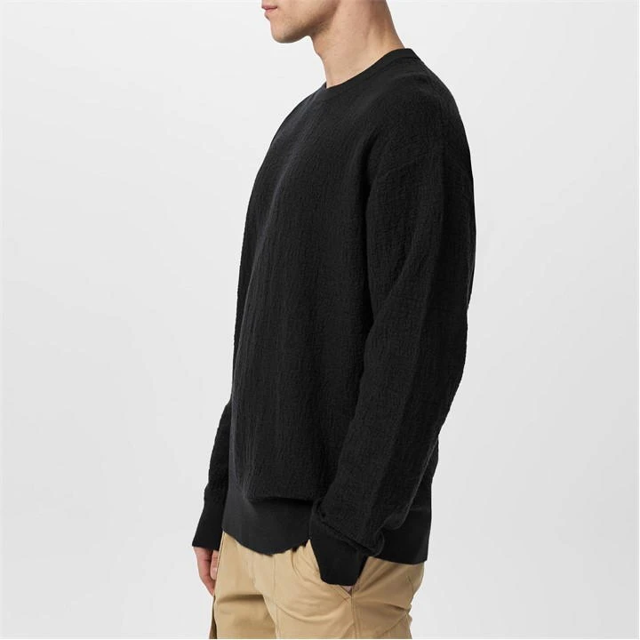 Calvin Klein NATURAL TEXTURE JACQUARD SWEATER 7 Calvin Klein NATURAL TEXTURE JACQUARD SWEATER - Image 5