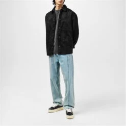 Daily Paper Paper Floral Laser Denim Shirt -Urban Gent 33478903 l a3