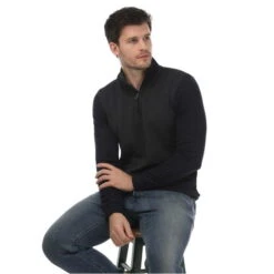 Ted Baker Bits Textured Funnel Neck Sweater -Urban Gent 33505802 l a3