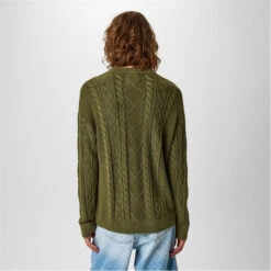 Jack Wills Acid Wash Cable Knit Jumper -Urban Gent 34938215 l a3