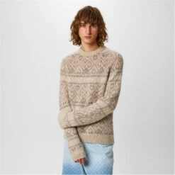 Jack Wills Tonal Jacquard Crew Sweater 10 Jack Wills Tonal Jacquard Crew Sweater -Urban Gent 34938604 l a2
