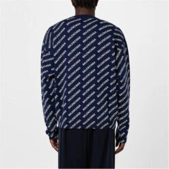 Balenciaga Logo Intarsia Cotton Blend Jumper -Urban Gent 34957418 l a3
