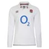 UMBRO England Rugby Home Classic Long Sleeve Shirt 2023 Adults