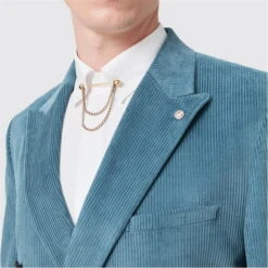 Aston Slim Fit DB Cord Jacket -Urban Gent 52008619 l a4