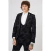 Fleet Skinny Fit Floral Tux Jacket -Urban Gent 52018302 l