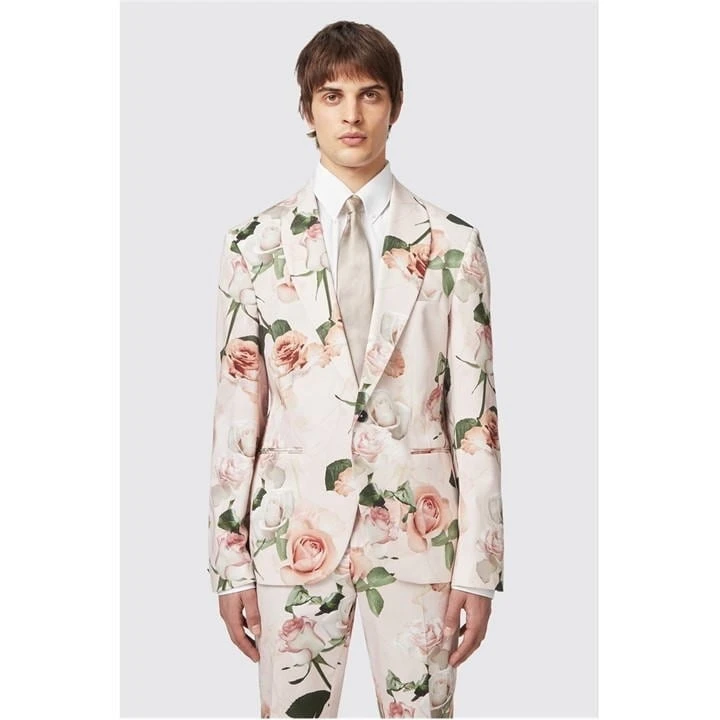 Lincoln Slim Fit Floral Suit Jacket 5 Lincoln Slim Fit Floral Suit Jacket - Image 3