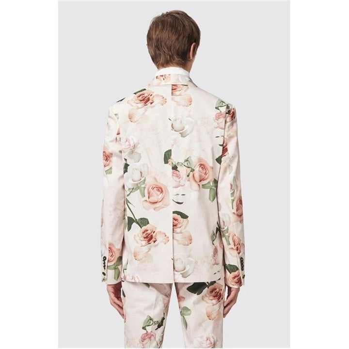 Lincoln Slim Fit Floral Suit Jacket 6 Lincoln Slim Fit Floral Suit Jacket - Image 4