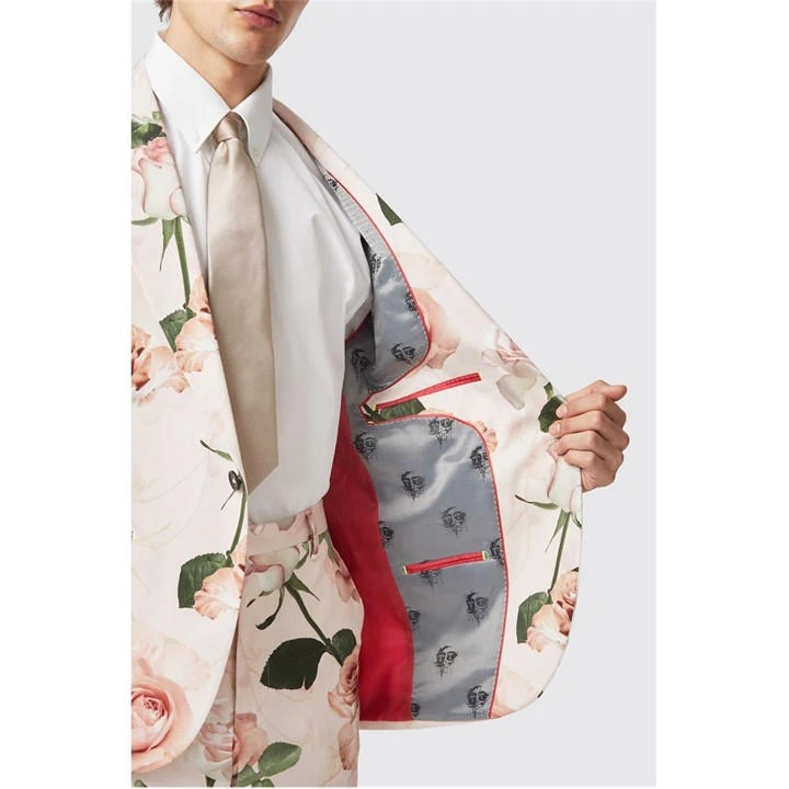Lincoln Slim Fit Floral Suit Jacket 7 Lincoln Slim Fit Floral Suit Jacket - Image 5