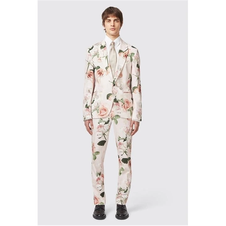Lincoln Slim Fit Floral Suit Jacket 9 Lincoln Slim Fit Floral Suit Jacket - Image 7