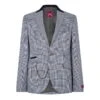 Exeter Slim Fit Grey Check Suit Jacket -Urban Gent 52033402 l