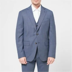 Wilder Tailored Fit Blue Birdseye Suit Jacket 12 Wilder Tailored Fit Blue Birdseye Suit Jacket -Urban Gent 52052918 l a2