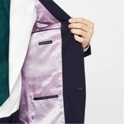 Kilburn Navy Slim Fit Suit Jacket - Italian Fabric -Urban Gent 52060118 l a5