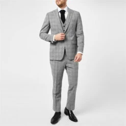 Slim Fit Check Suit Jacket -Urban Gent 52082803 l a1