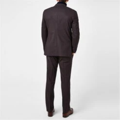 Torbay Slim Fit Burgundy Check Suit Jacket -Urban Gent 52082908 l a3