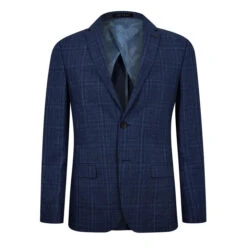 Ted Baker Octant Slim Fit Check Jacket