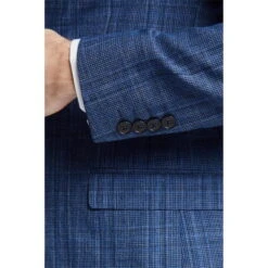 Ted Baker Octant Slim Fit Check Jacket -Urban Gent 52426518 l a4