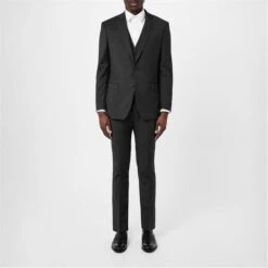 Kilburn Charcoal Slim Fit Suit Jacket - Italian Fabric 10 Kilburn Charcoal Slim Fit Suit Jacket - Italian Fabric -Urban Gent 52549902 l a2