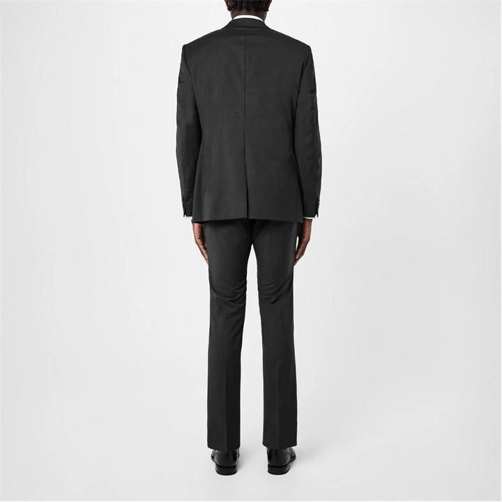 Kilburn Charcoal Slim Fit Suit Jacket - Italian Fabric 6 Kilburn Charcoal Slim Fit Suit Jacket - Italian Fabric - Image 4