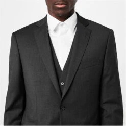 Kilburn Charcoal Slim Fit Suit Jacket - Italian Fabric 12 Kilburn Charcoal Slim Fit Suit Jacket - Italian Fabric -Urban Gent 52549902 l a4