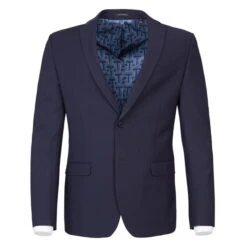Ted Baker Pilos Slim Fit Navy Panama Suit Jacket -Urban Gent 52761518 l a10