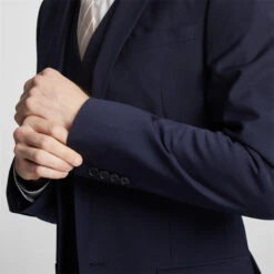 Ted Baker Pilos Slim Fit Navy Panama Suit Jacket -Urban Gent 52761518 l a4