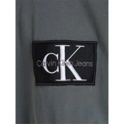 Calvin Klein Jeans Monologo Badge Overshirt -Urban Gent 54994602 l a3