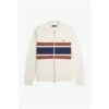 Fred Perry Panelled Full Zip Sweatshirt