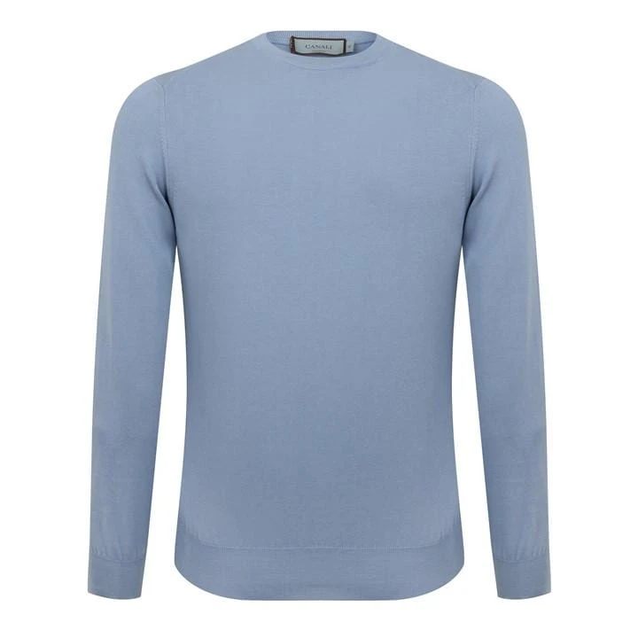 Canali Crew Neck Knitted Jumper 8 Canali Crew Neck Knitted Jumper - Image 6