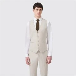 Beckford Slim Fit Check Waistcoat