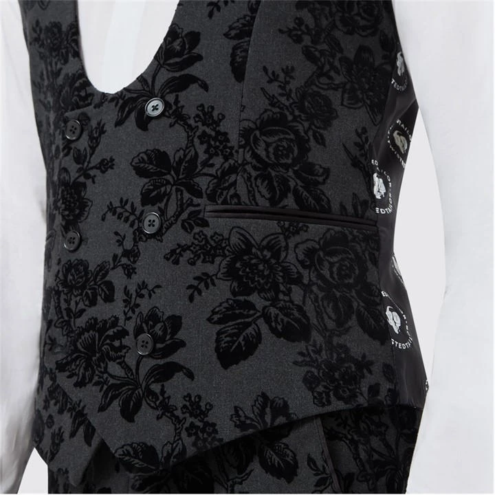 Fleet Skinny Fit Waistcoat 4 Fleet Skinny Fit Waistcoat - Image 2