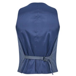 Wilder Tailored Fit Birdseye Waistcoat -Urban Gent 56050918 l a10