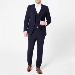 Kilburn Navy Slim Fit Waistcoat - Italian Fabric -Urban Gent 56054018 l a2