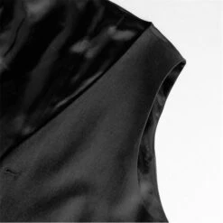 Kilburn Charcoal Slim Fit Waistcoat - Italian Fabric 14 Kilburn Charcoal Slim Fit Waistcoat - Italian Fabric -Urban Gent 56060302 l a5