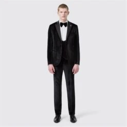 Sylvester Slim Fit Velvet Tux Trouser -Urban Gent 57905303 l a3