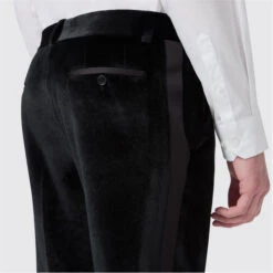 Sylvester Slim Fit Velvet Tux Trouser -Urban Gent 57905303 l a4