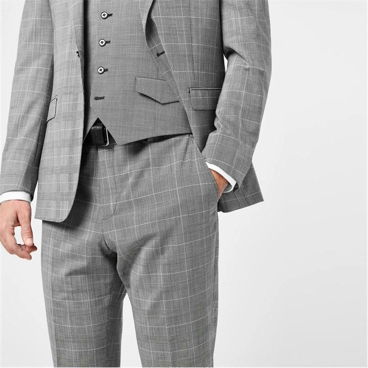 Perrin Slim Fit Check Suit Trouser 4 Perrin Slim Fit Check Suit Trouser - Image 2