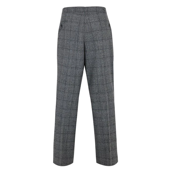 Lovaton Check Straight Trousers 8 Lovaton Check Straight Trousers - Image 6