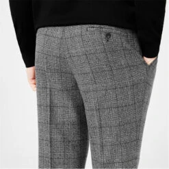Lovaton Check Straight Trousers 12 Lovaton Check Straight Trousers -Urban Gent 57926803 l a4