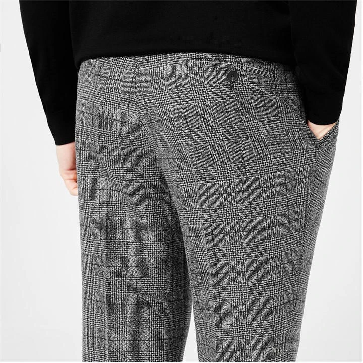 Lovaton Check Straight Trousers 7 Lovaton Check Straight Trousers - Image 5