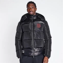 Short Puffer Jacket Mens -Urban Gent 60284203 l