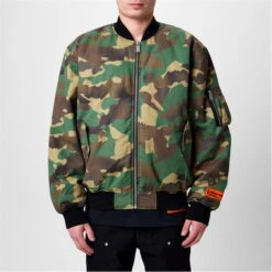 Canvas Bomber Jacket