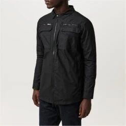 Stylish Zip Shacket For Men -Urban Gent 60829403 l a2