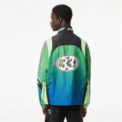 Lacoste Ombre Checkerboard Print Track Jacket -Urban Gent 60917115 l a2