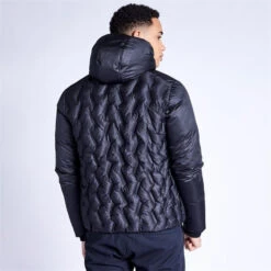 Nitro Puffer Jacket - Black -Urban Gent 61122203 l a2