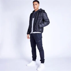 Nitro Puffer Jacket - Black -Urban Gent 61122203 l a3