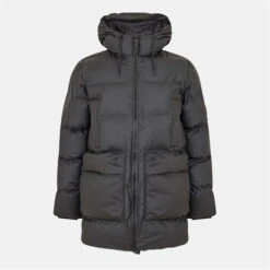 Rains Alta Long Puffer Cargo Jacket