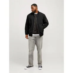 Rush Bomber Jacket Mens Plus Size -Urban Gent 61612503 l a6
