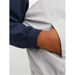 Hooded Bomber Mens Plus Size -Urban Gent 61612618 l a5