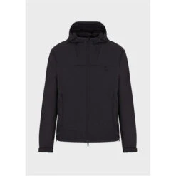 Emporio Armani Hooded Rain Jacket -Urban Gent 61936418 l a10