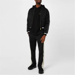 Palm Angels Logo-Embroidered Quilted Jacket -Urban Gent 62643103 l a6